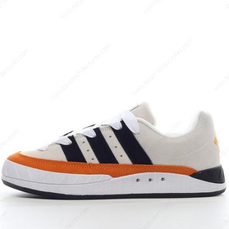 Chaussure Adidas Adimatic Human Made ‘Blanc Cassé Noir Orange’ HP9916