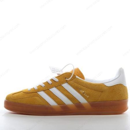 Chaussure Adidas Gazelle Indoor ‘Orange Blanc Or’ HQ8716
