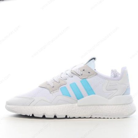 Chaussure Adidas Nite Jogger ‘Blanc Bleu Gris’