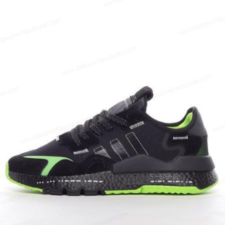 Chaussure Adidas Nite Jogger ‘Noir Vert’ H03249