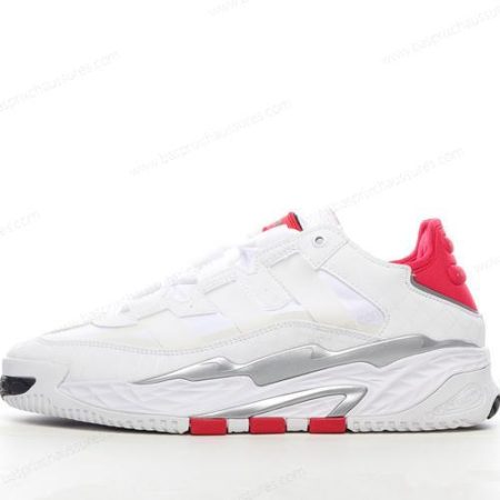 Chaussure Adidas Niteball ‘Blanc Rouge’