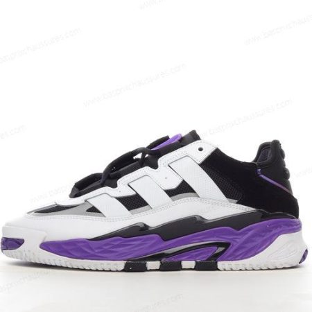 Chaussure Adidas Niteball ‘Violet Blanc Noir’