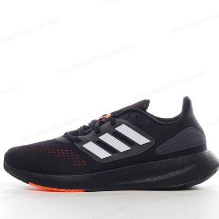 Chaussure Adidas Pureboost 22 ‘Noir Blanc Orange’