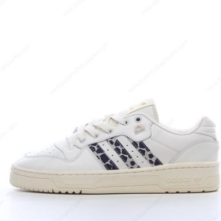 Chaussure Adidas Rivalry Animal Print Leather Trainers ‘Blanc Noir’