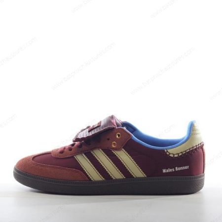 Chaussure Adidas Samba Nylon Wales Bonner ‘Marron Bleu Rouge’ IE0579