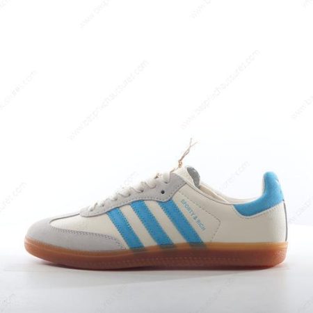 Chaussure Adidas Samba OG Sporty & Rich ‘Blanc Bleu’ IE7096