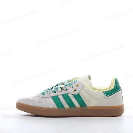 Chaussure Adidas Samba Wales Bonner ‘Blanc Cassé Vert’ GY4344