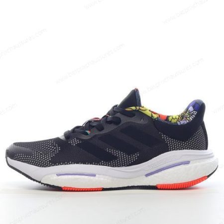 Chaussure Adidas Solarglide 5 ‘Noir Rouge’ GX5512