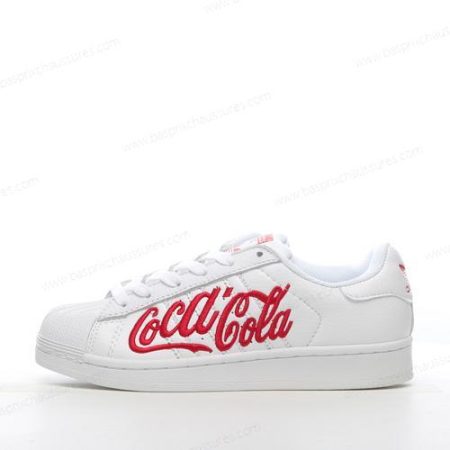 Chaussure Adidas Superstar ‘Blanc Rouge’