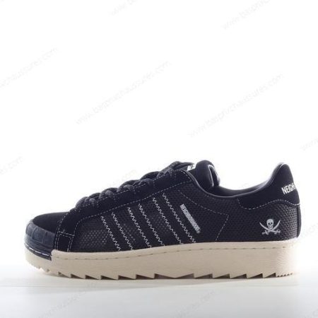 Chaussure Adidas Superstar CLOT x Neighborhood ‘Noir Blanc’ IE8879