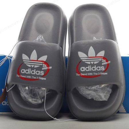 Chaussure Adidas Trefoil Sliders Beach Pool Sandals ‘Gris Foncé’