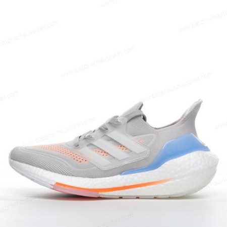Chaussure Adidas Ultra boost 21 ‘Gris Bleu Orange Blanc’ FY0396