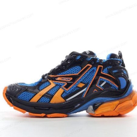 Chaussure Balenciaga Runner ‘Bleu Orange’ 677403W3RB34719