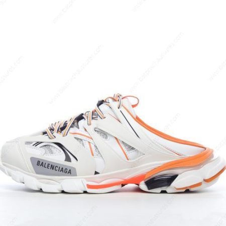 Chaussure Balenciaga Track Mule ‘Blanc Orange’