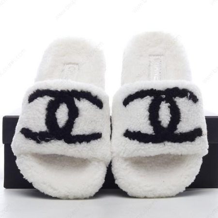 Chaussure Chanel Slippers ‘Blanc Noir’