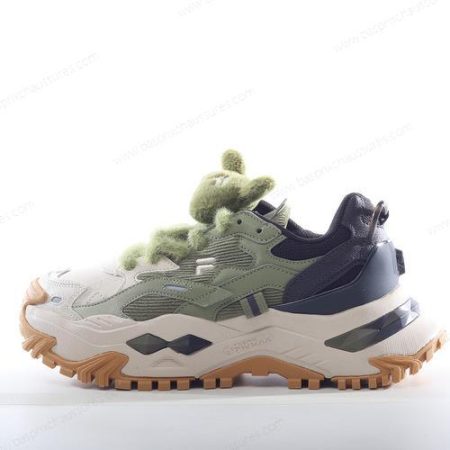 Chaussure FILA Fusion Bianco Platform Sneakers ‘Beige Vert’ FF750SH20A96C4GS