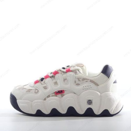 Chaussure FILA Fusion CROISSANT Chunky Sneakers ‘Blanc Noir Rose’ F12W342113FGT