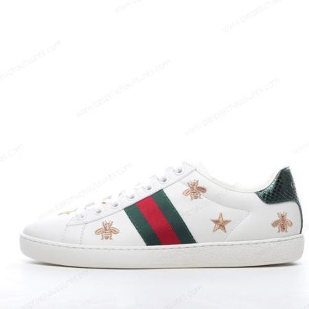 Chaussure Gucci ACE Bee And Stars ‘Vert Rouge Blanc’