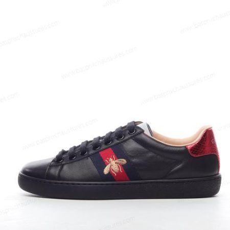 Chaussure Gucci ACE Embroidered ‘Noir Rouge’ 429446-A38G0-1284