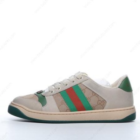 Chaussure Gucci Screener GG Canvas ‘Vert Rouge’ 546551-9Y920-9666