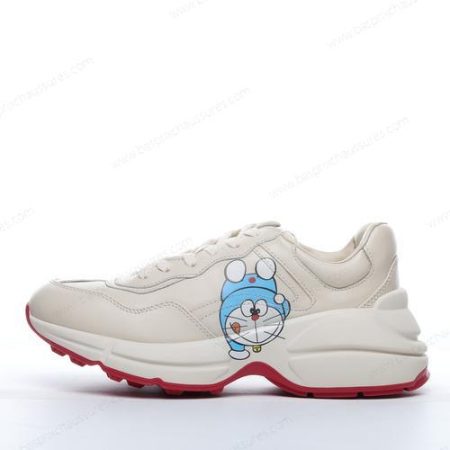 Chaussure Gucci x Doraemon Rhyton Vintage Trainer ‘Blanc Rouge’