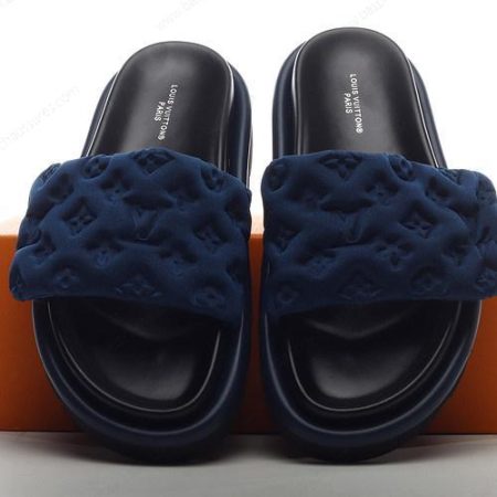 Chaussure LOUIS VUITTON Slides ‘Bleu Noir’
