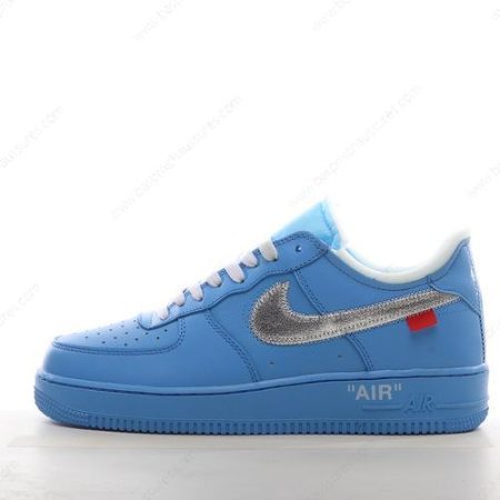 Chaussure Nike Air Force 1 Low 07 Off-White ‘Bleu Argent’ CI1173-400