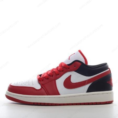 Chaussure Nike Air Jordan 1 Low ‘Blanc Noir Rouge’ 553558-163