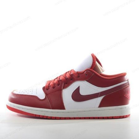 Chaussure Nike Air Jordan 1 Low ‘Blanc Rouge’ FJ3459-160