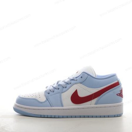 Chaussure Nike Air Jordan 1 Low ‘Bleu Gris Blanc Rouge’ DC0774-164