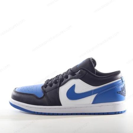 Chaussure Nike Air Jordan 1 Low ‘Noir Blanc Bleu Royal’ 553558-140