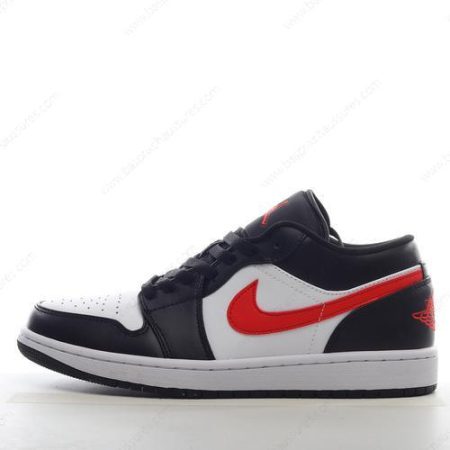 Chaussure Nike Air Jordan 1 Low ‘Noir Rouge Blanc’ 554724-075