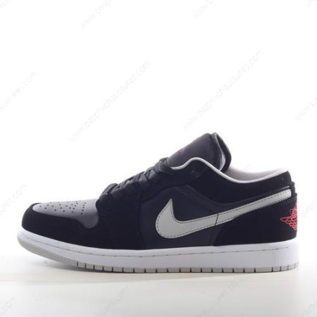 Chaussure Nike Air Jordan 1 Low ‘Noir Rouge Gris Blanc’ 553558-032