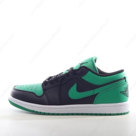 Chaussure Nike Air Jordan 1 Low ‘Noir Vert Blanc’ 553560-065