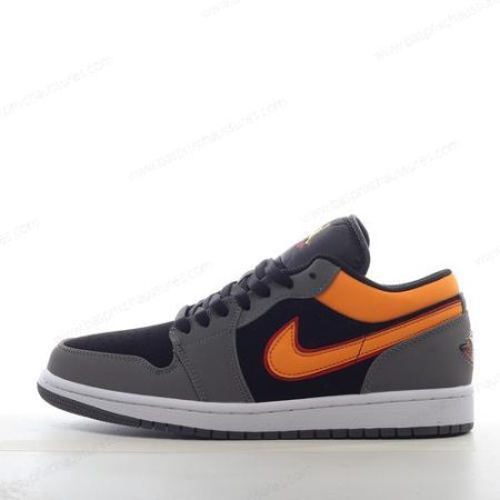 Chaussure Nike Air Jordan 1 Low SE ‘Noir Orange Rouge Blanc’ FN7671-008