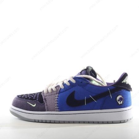 Chaussure Nike Air Jordan 1 Low ‘Violet Gris Marron Vert’ DZ7292-420
