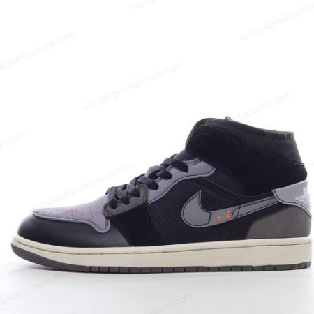 Chaussure Nike Air Jordan 1 Mid SE ‘Noir Gris’ DV0436-001