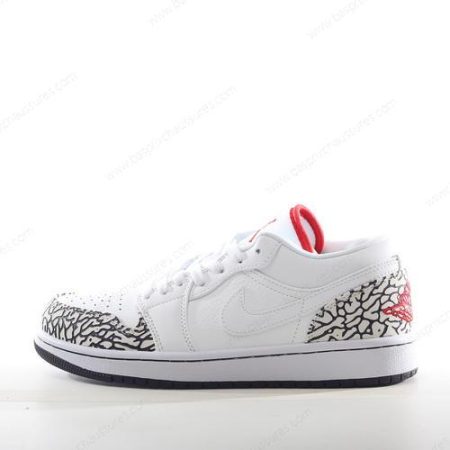 Chaussure Nike Air Jordan 1 Phat Low ‘Blanc Rouge Gris’ 350571-161