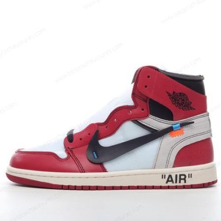 Chaussure Nike Air Jordan 1 Retro High ‘Noir Blanc Rouge’ AA3834-101