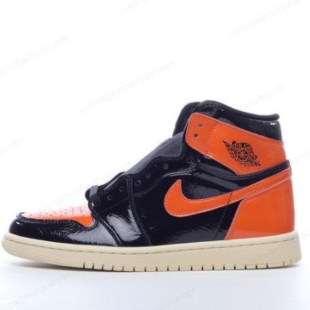 Chaussure Nike Air Jordan 1 Retro High ‘Noir Orange’ 555088-028
