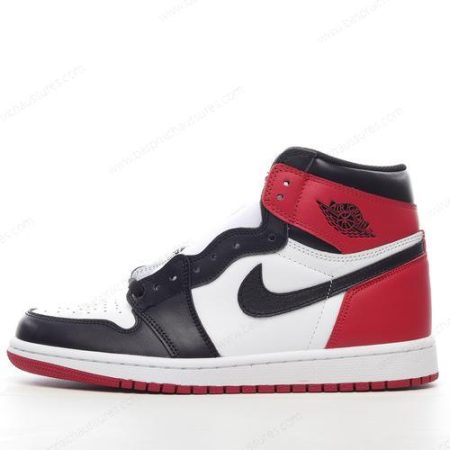 Chaussure Nike Air Jordan 1 Retro High ‘Noir Rouge Blanc’ 555088-184