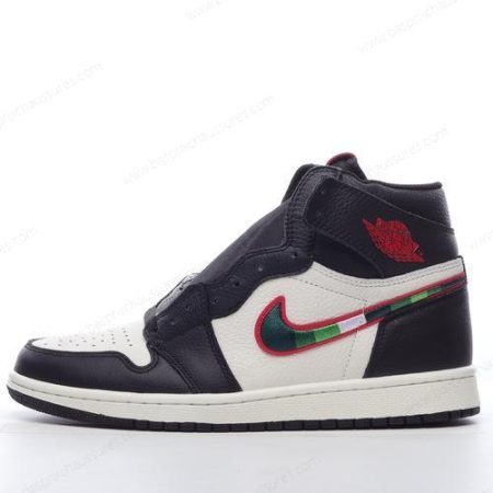 Chaussure Nike Air Jordan 1 Retro High ‘Noir Vert’ 555088-015