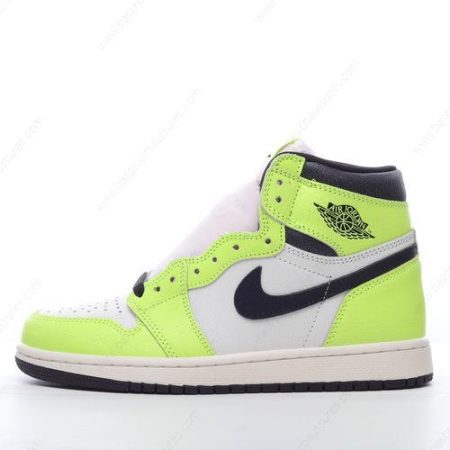 Chaussure Nike Air Jordan 1 Retro High OG ‘Noir Vert Clair’ 555088-702