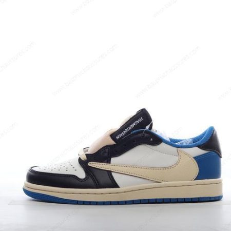 Chaussure Nike Air Jordan 1 Retro Low OG ‘Blanc Noir Bleu’ DM7866-140