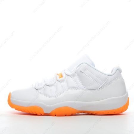 Chaussure Nike Air Jordan 11 Mid ‘Blanc Orange’ AH7860-139