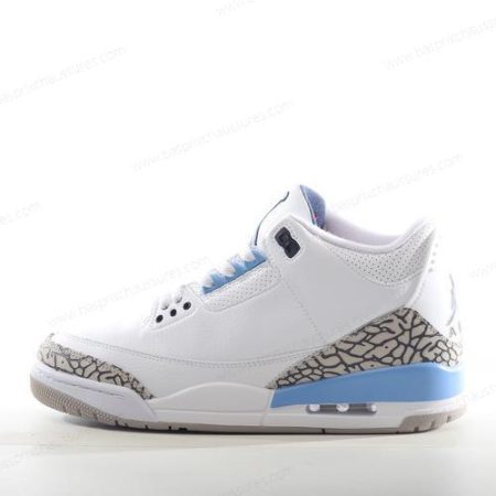 Chaussure Nike Air Jordan 3 Retro ‘Blanc Bleu Gris’ CT8532-104