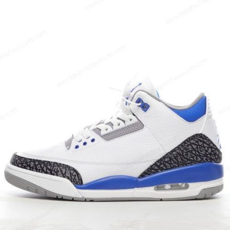 Chaussure Nike Air Jordan 3 Retro ‘Blanc Gris Bleu’ CT8532-145