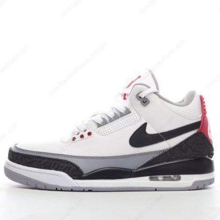 Chaussure Nike Air Jordan 3 Retro ‘Blanc Noir Rouge Gris’ AQ3835-160