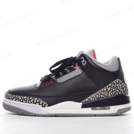 Chaussure Nike Air Jordan 3 Retro ‘Noir Gris’ 340254-061