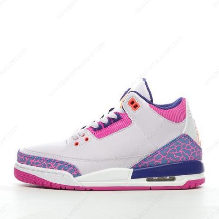 Chaussure Nike Air Jordan 3 Retro ‘Rose Blanc Bleu’ 441140-500